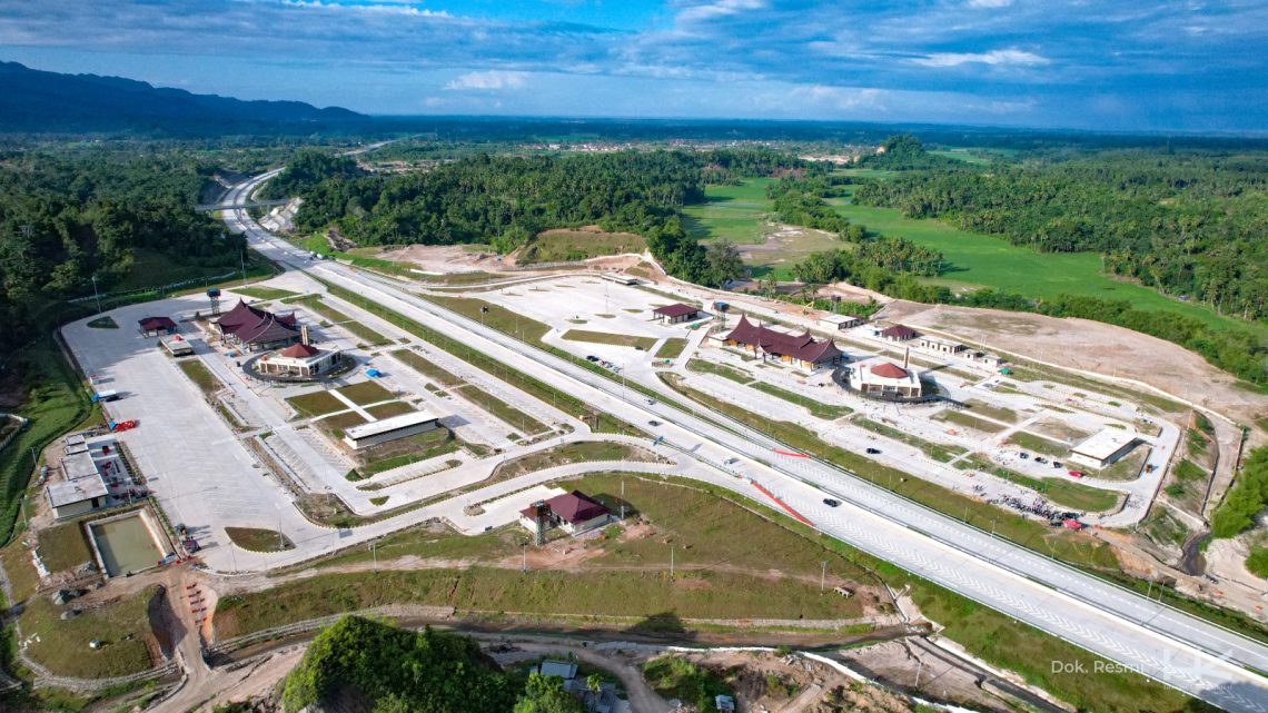 Rest Area Jalan Tol Padang - Sicincin. (Dok: Hutama Karya)