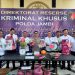Konferensi pers Ditreskrimsus Polda Jambi terkait pengungkapan kasus penyalahgunaan gas LPG subsidi di Polda Jambi, Rabu (22/4/2026). (Dok: Alpin)