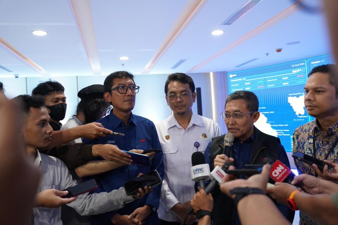 Direktur Utama Hutama Karya, Koentjoro saat diwawancarai di Jakarta. (Dok: Hutama Karya)