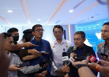 Direktur Utama Hutama Karya, Koentjoro saat diwawancarai di Jakarta. (Dok: Hutama Karya)
