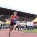 Ratusan pelari mengikuti sesi latihan menjelang Finix Atletik Open Championship di Jambi, Selasa (28/4/2026). (Dok: Alpin)