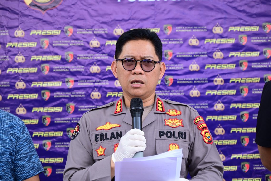 Kabid Humas Polda Jambi, Kombes Pol Erlan Munaji. (Dok: Alpin)