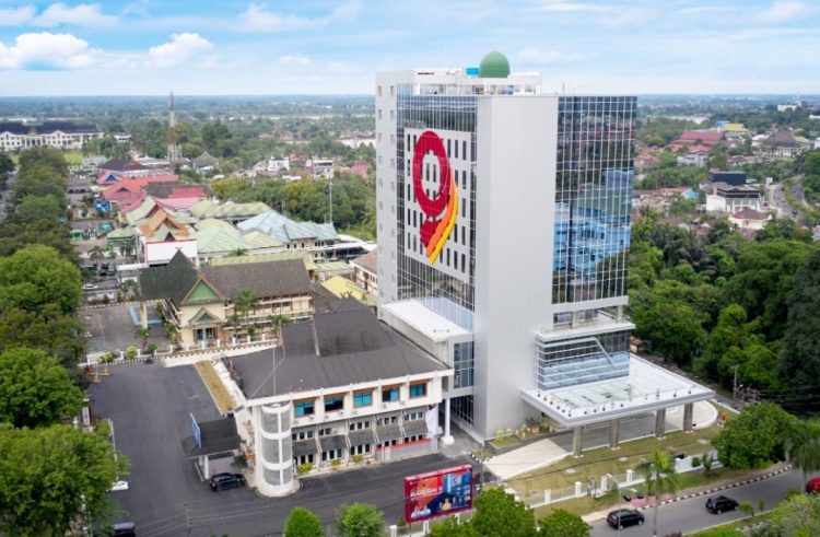 Kantor Gedung Mahligai Bank 9 Jambi. (Dok: Bank Jambi)