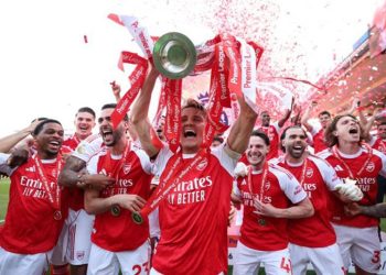 Klasemen akhir Liga Inggris: Arsenal juara, West Ham degradasi. (Dok: X/premierleague)