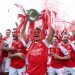 Klasemen akhir Liga Inggris: Arsenal juara, West Ham degradasi. (Dok: X/premierleague)