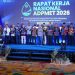 Gubernur Jambi Al Haris saat membuka Rakernas ADPMET 2026 di Swiss-Belhotel Jambi, Kamis (7/5/2026). (Dok: Rahmat)