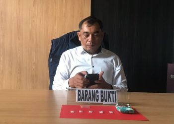 Kasat Narkoba Polres Tanjabtim, AKP C.M. Sitorus. (Dok: Redaksi)