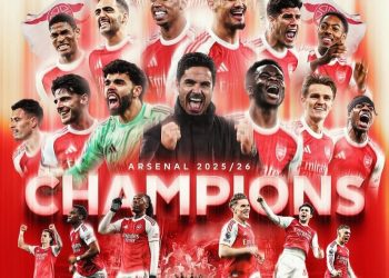 Arsenal Raih Juara Liga Inggris. (Dok: instagram @premierleague)