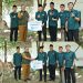 Direktur Utama Perumda Tirta Mayang, Arianto bersama jajaran pegawai saat penyaluran hewan kurban Idul Adha 1447 Hijriah kepada masyarakat di Kota Jambi. (Dok: Rahmat)