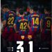 Barcelona saat Dikalahkan Valencia 3-1. (Dok: instagram @fcbarcelona)