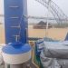 tangkapan layar tongkang batubara tabrak tiang fender Jembatan Muara Sabak. (Dok: Redaksi)