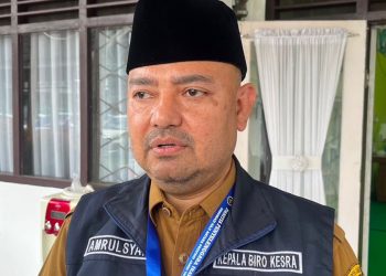 Kepala Biro Kesejahteraan Rakyat (Kesra) Provinsi Jambi, Amrulsyah. (Dok: Redaksi)
