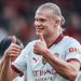 Erling Haaland usai cetak gol. (Dok: IG Mancity)