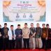 Bupati Muaro Jambi Dr. Bambang Bayu Suseno menyambut Tim Asesor Direktorat Jenderal Pendidikan Islam Kementerian Agama RI dalam agenda asesmen lapangan rencana pendirian PTKIS Yayasan Mauizatun Hasanah di Kecamatan Sekernan. (Dok: Redaksi)