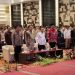 Gubernur Jambi Al Haris bersama Wakil Kepala BGN Sony Sanjaya menghadiri Rapat Konsolidasi Program Makan Bergizi Gratis (MBG) di BW Luxury Hotel, Jambi, Sabtu (2/5/2026). (Dok: Rudi)