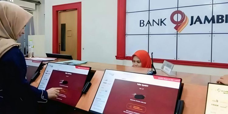 Layanan Bank Jambi. (Dok: Redaksi)