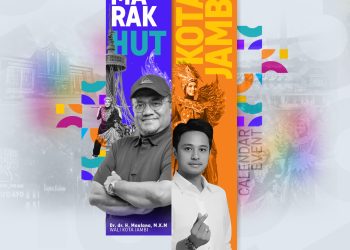 flyer Semarak HUT Kota Jambi. (Dok: Diskominfo Kota Jambi)