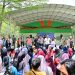 Kebersamaan buruh saat peringatan May Day 2026 di Hutan Kota Muhammad Sabki, Jambi. (Dok: Rahmat)