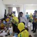 Anggota Ombudsman RI Nuzran Joher meluncurkan Posko Pengaduan Penyelenggaraan Ibadah Haji 2026 di Asrama Haji Jambi, Selasa (5/5/2026). (Dok: Rahmat)