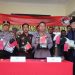 Kapolresta Jambi Kombes Pol Boy Sutan Binanga Siregar Pemusnahan barang bukti narkotika berupa 2,4 kg sabu dan ribuan pil ekstasi hasil pengungkapan kasus periode Januari–April 2026. (Dok: Alpin)