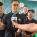 Danrem 042/Gapu Brigjen TNI Yamin saat wawancara usai coffe morning bersama insan pers di Makorem 042/Gapu. (Dok: Rudi)