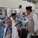 Wakil Gubernur Jambi Abdullah Sani melepas keberangkatan 444 Jemaah Calon Haji Kloter BTH 20 di Asrama Haji Kota Baru, Kota Jambi. (Dok: Rudi)