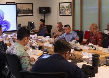 Al Haris melakukan audiensi bersama Direktorat Jenderal Perkeretaapian Kementerian Perhubungan di Jakarta. (Dok: Diskominfo Provinsi Jambi)