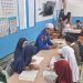 Personel Ditpolairud Polda Jambi bersama anak-anak mengikuti kegiatan mengaji di Rumah Baca Bhayangkara Bahari di Telanaipura, Kota Jambi, Jumat (1/5/2026). (DOk: Alpin)