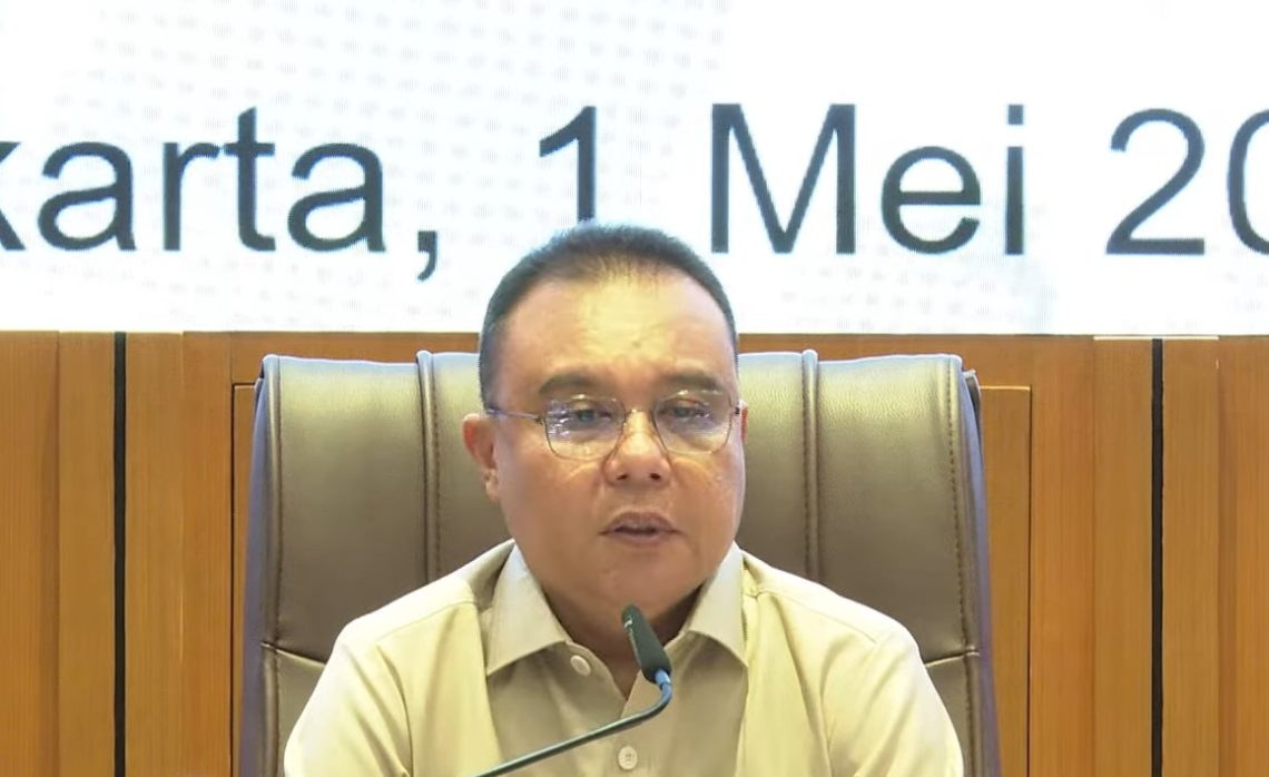 Wakil Ketua DPR RI, Sufmi Dasco Ahmad ungkap ada penurunan potongan biaya aplikator ojol. (YouTube/DPR RI)