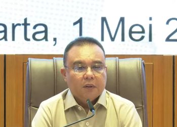 Wakil Ketua DPR RI, Sufmi Dasco Ahmad ungkap ada penurunan potongan biaya aplikator ojol. (YouTube/DPR RI)