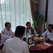 Anggota Ombudsman RI Nuzran Joher saat mengikuti investigasi wafatnya dokter Internship di Jambi. (Dok: Rudi)