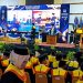 Sebanyak 495 mahasiswa Universitas Terbuka Jambi mengikuti prosesi Wisuda Daerah Periode I Tahun 2026 di Abadi Convention Center, Sabtu (9/5/2026). (Dok: Rahmat)