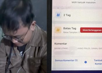 Viral guru pengganti di Jakarta menggadaikan laptop milik muridnya sendiri. (Dok: Threads/_ssbrin)