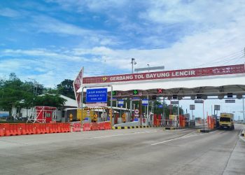 Kondisi arus kendaraan di Jalan Tol Trans Sumatera selama periode arus balik libur panjang Kenaikan Yesus Kristus 2026 mengalami peningkatan. (Dok: Hutama Karya)
