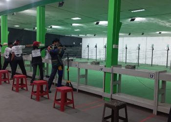 Atlet Perbakin Jambi tampil membanggakan pada Kejurnas JOSS 2026 Seri 1. (Dok: Alpin)