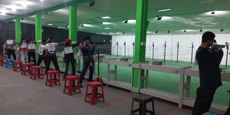 Atlet Perbakin Jambi tampil membanggakan pada Kejurnas JOSS 2026 Seri 1. (Dok: Alpin)