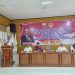 Ketua Umum KONI Provinsi Jambi AKBP Mat Sanusi membuka sosialisasi Aplikasi Data, Tata Kelola Keuangan, dan Program Kerja KONI Jambi di Aula KONI, Senin (18/5). (Dok: Alpin)