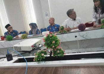 Peserta Rapat di Kanwil HAM, Rabu (20/5) di ruang Rapat Kanwil Kemenkum Jambi. (Dok: Arwani)