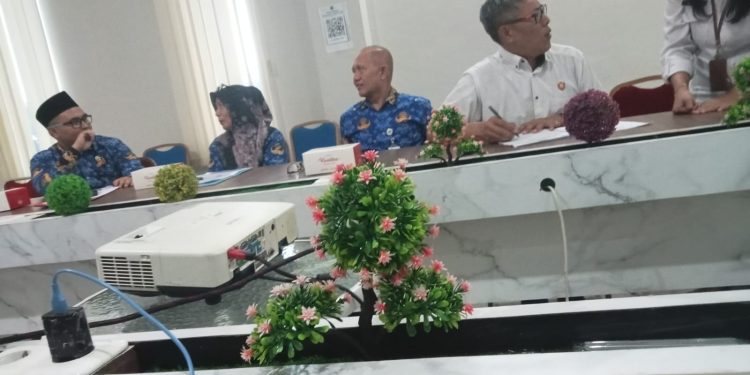 Peserta Rapat di Kanwil HAM, Rabu (20/5) di ruang Rapat Kanwil Kemenkum Jambi. (Dok: Arwani)