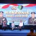 Direktur Hubungan Kelembagaan Jasa Raharja, Dewi Aryani Suzana saat menghadiri Rakernis Dokkes Polri 2026 di Jakarta. (Dok: Humas Jasa Raharja)