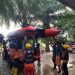 Tim SAR Gabungan melakukan penyisiran di aliran Sungai Batang Tembesi, Kabupaten Sarolangun, Senin (25/5/2026). (Dok: Rahmat)
