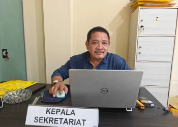 Sekretaris Panitia Kurban sekaligus Kepala Sekretariat DPD Partai Golkar Provinsi Jambi, Yuskandar. (Dok: Redaksi)