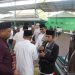 Danrem 042/Gapu Brigjen TNI Nyamin bersama prajurit, Persit dan masyarakat melaksanakan Sholat Idul Adha 1447 H di Lapangan Tenis Indoor Makorem 042/Gapu, Rabu (27/5/2026). (Dok: Rahmat)