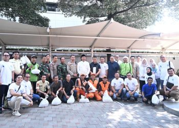 PT Jasa Raharja kembali menggelar kegiatan kurban Iduladha 1447 Hijriah di Masjid Nur Rohman, Kantor Pusat Jasa Raharja, Jakarta, Kamis (28/5/2026). (Dok: Humas JR Jambi)
