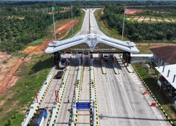 Pada 30 Mei 2026, trafik kendaraan di JTTS tercatat mencapai 139.061 kendaraan atau meningkat 27,30 persen dibandingkan hari normal. (Dok: Hutama Karya)