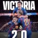 Para pemain Barcelona merayakan kemenangan 2-0 atas Real Madrid di Spotify Camp Nou. (Dok: instagram @fcbarcelona)