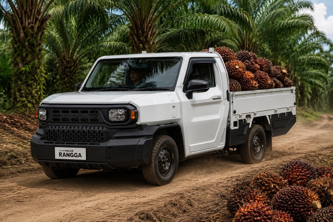 Toyota Hilux Rangga 2.4 Diesel Standard M/T hadir dengan kombinasi daya angkut 1,2 ton. (Dok: Toyota)