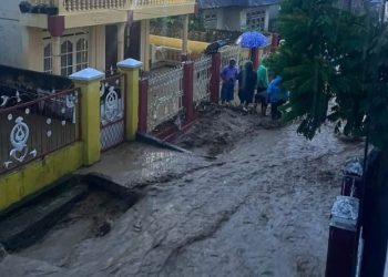 Banjir bandang di Tanjung Pauh, Kerinci. (Dok: Rahmat(
