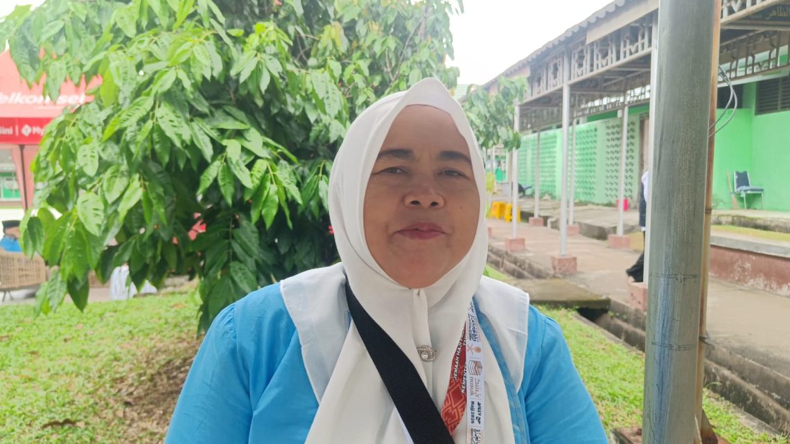 Martinah, calon jemaah haji asal Kota Jambi. (Dok: Rahmat)