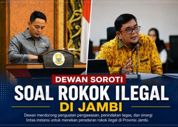 Kolase foto Wakil Ketua DPRD Provinsi Jambi Ivan Wirata dan Samsul Riduan. (Dok: Redaksi)